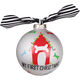 Doggie First Christmas Glass Ornament Image 2 of 3